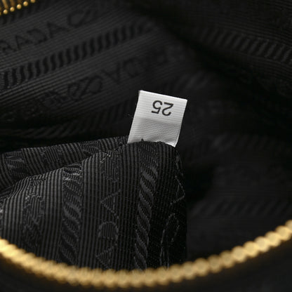 Prada Tessuto Nylon Saffiano Shopping Tote Black 7 of 11