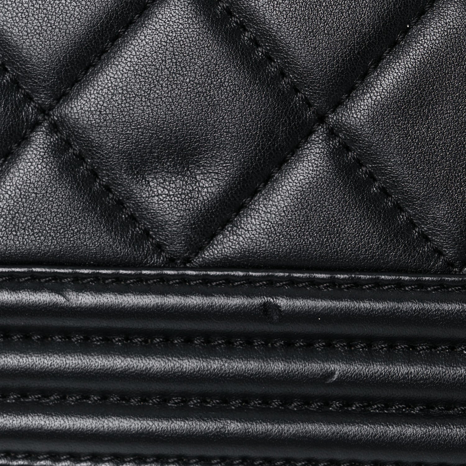 Chanel Calfskin Quilted Medium Boy Flap Black 23 of 24