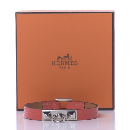 Hermes Epsom Micro Rivale Bracelet XS Rose Jaipur 6 of 6