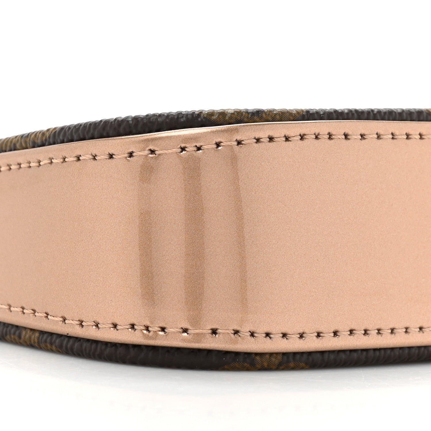 Louis Vuitton Metallic Vernis Mini Pochette Accessories Rose Gold 8 of 9