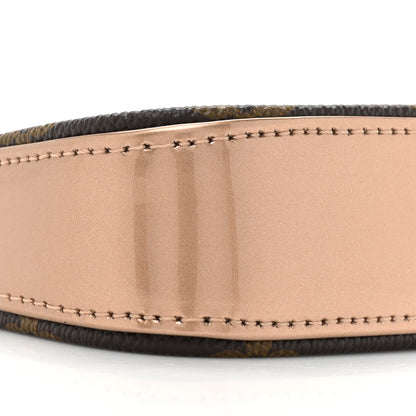 Louis Vuitton Metallic Vernis Mini Pochette Accessories Rose Gold 8 of 9