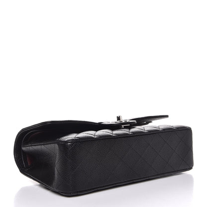 Chanel Caviar Quilted Medium Double Flap Black 5 of 9