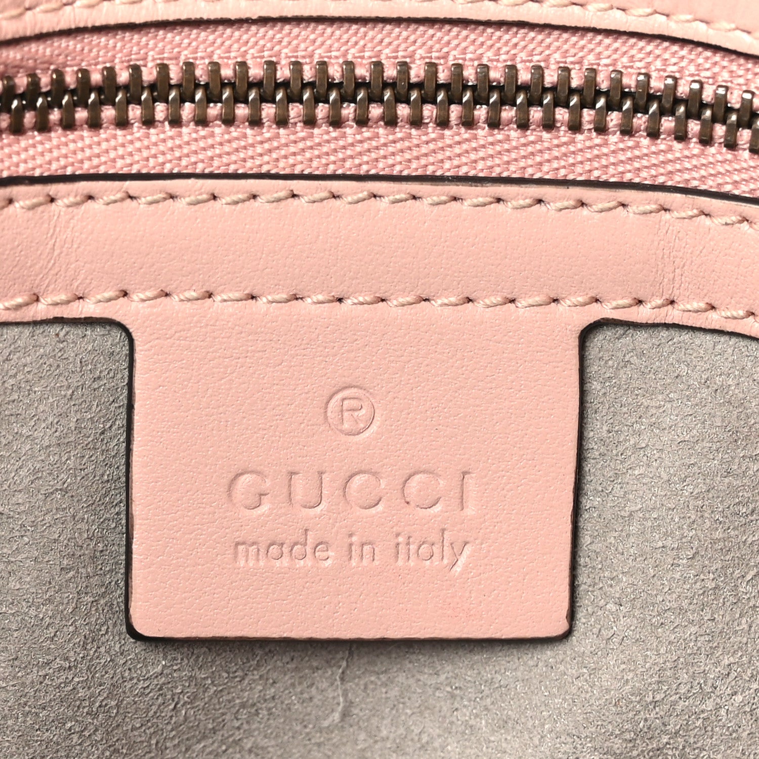 Gucci Calfskin Matelasse Small GG Marmont Shoulder Bag Perfect Pink 6 of 9