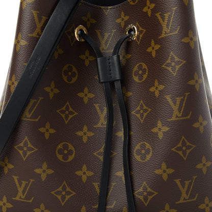 Louis Vuitton Monogram Neonoe MM Black 10 of 10