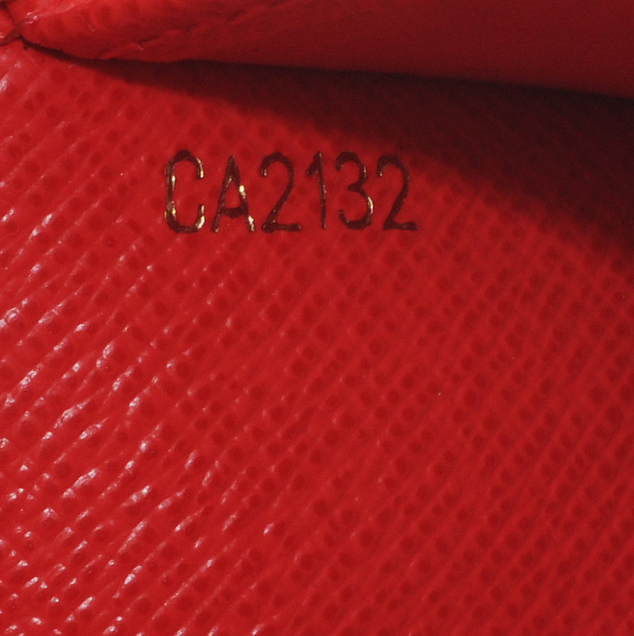 Monogram Kusama Town Small Ring Agenda Cover Red