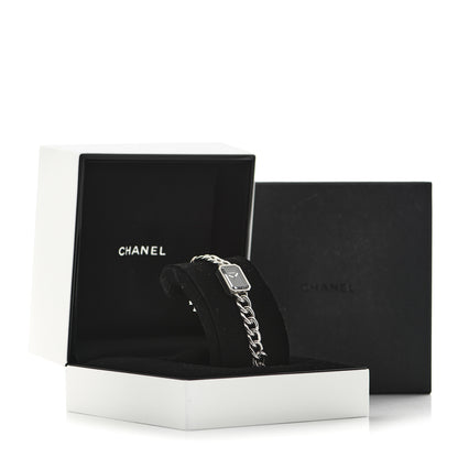 Chanel Stainless Steel 20mm Chain Premiere Quartz Watch Black 5 of 5
