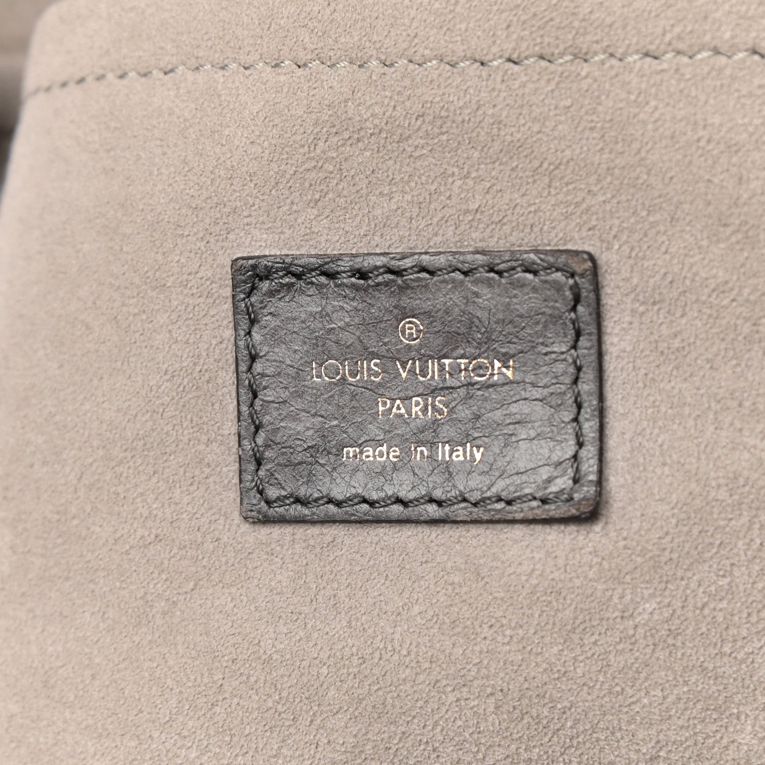 Louis Vuitton Lambskin Olympe Nimbus PM Anthracite 5 of 9