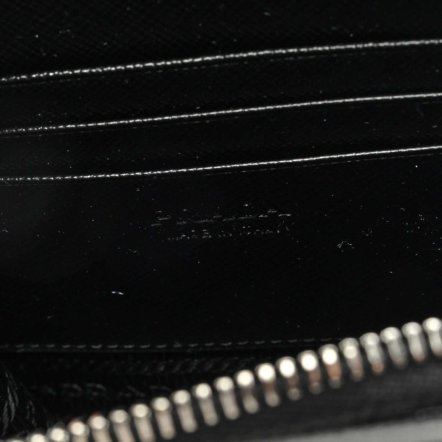 Prada Saffiano Smartphone Case Crossbody Black 6 of 8