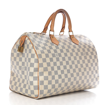 Louis Vuitton Damier Azur Speedy 35 2 of 13