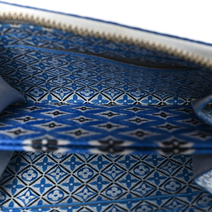 Louis Vuitton Monogram Giant By The Pool Zippy Coin Purse Blue 5 of 6