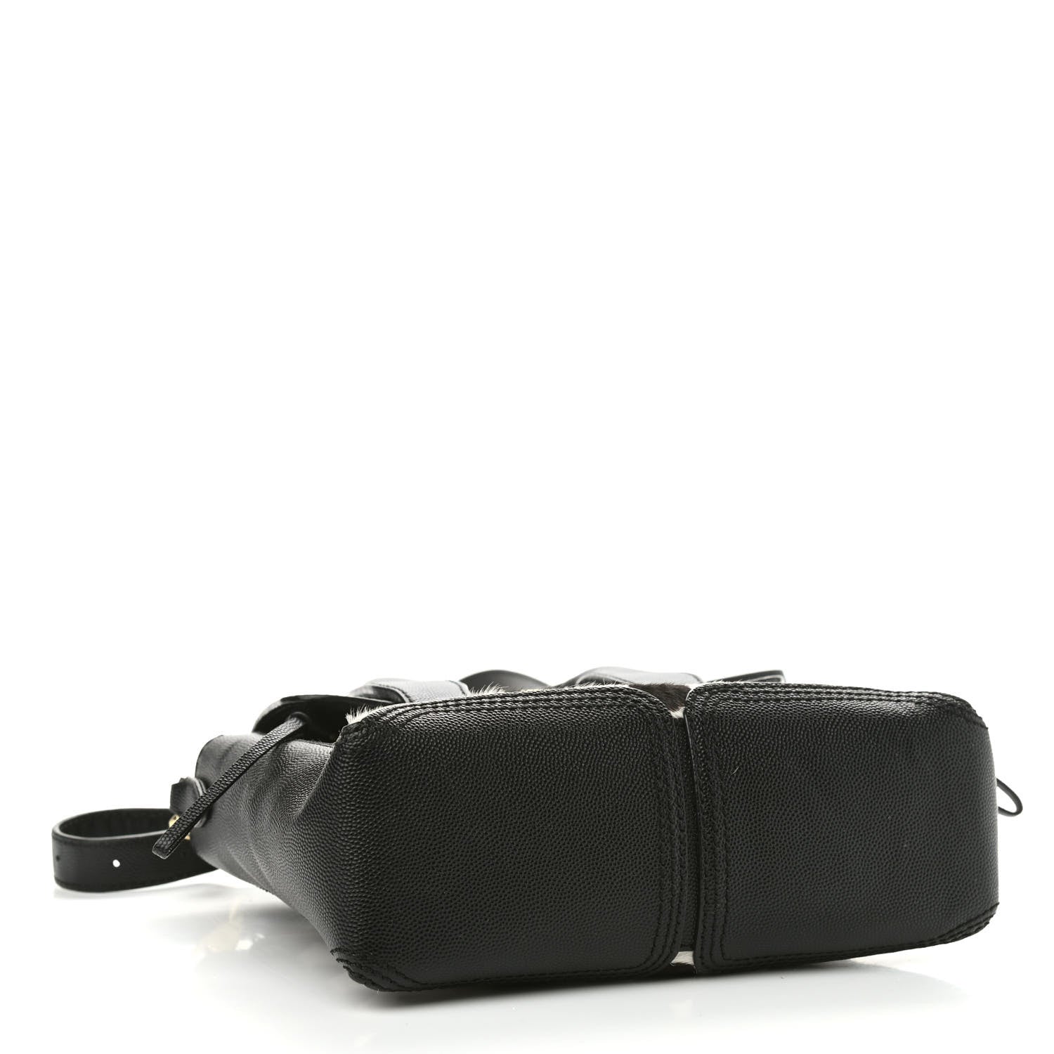 3.1 Phillip Lim Calf Hair Polka Dot Mini Pashli Satchel Black White 4 of 9