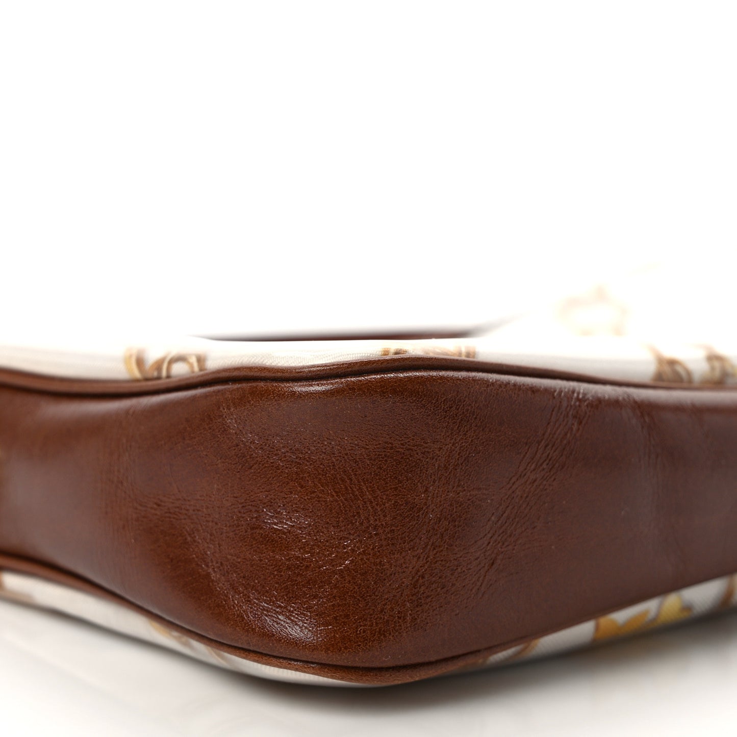 Monogram Charms Pochette Accessories Bag White