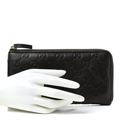 Gucci Guccissima Vitello Tender Donna Long Wallet Testa di Moro 2 of 17