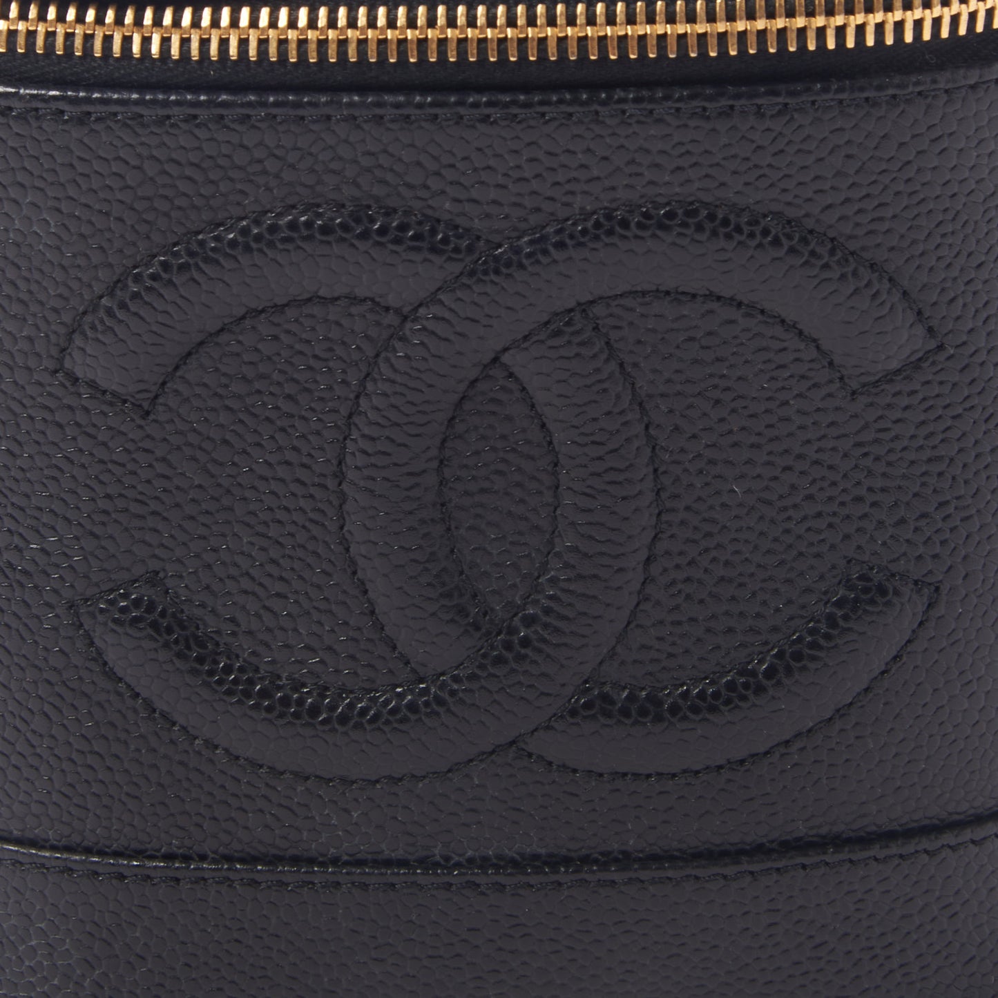 Caviar Vanity Cosmetic Case Black