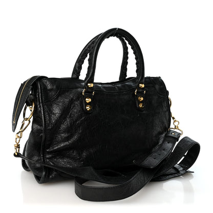 Balenciaga Agneau Classic Gold Hardware S City Black 4 of 12