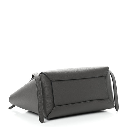 Celine Grained Calfskin Nano Belt Bag Grey 4 of 9