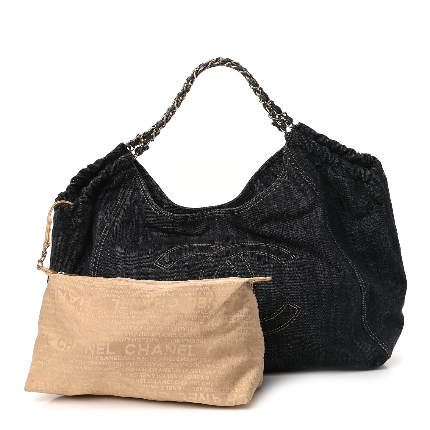 Denim XL Coco Cabas Tote Blue