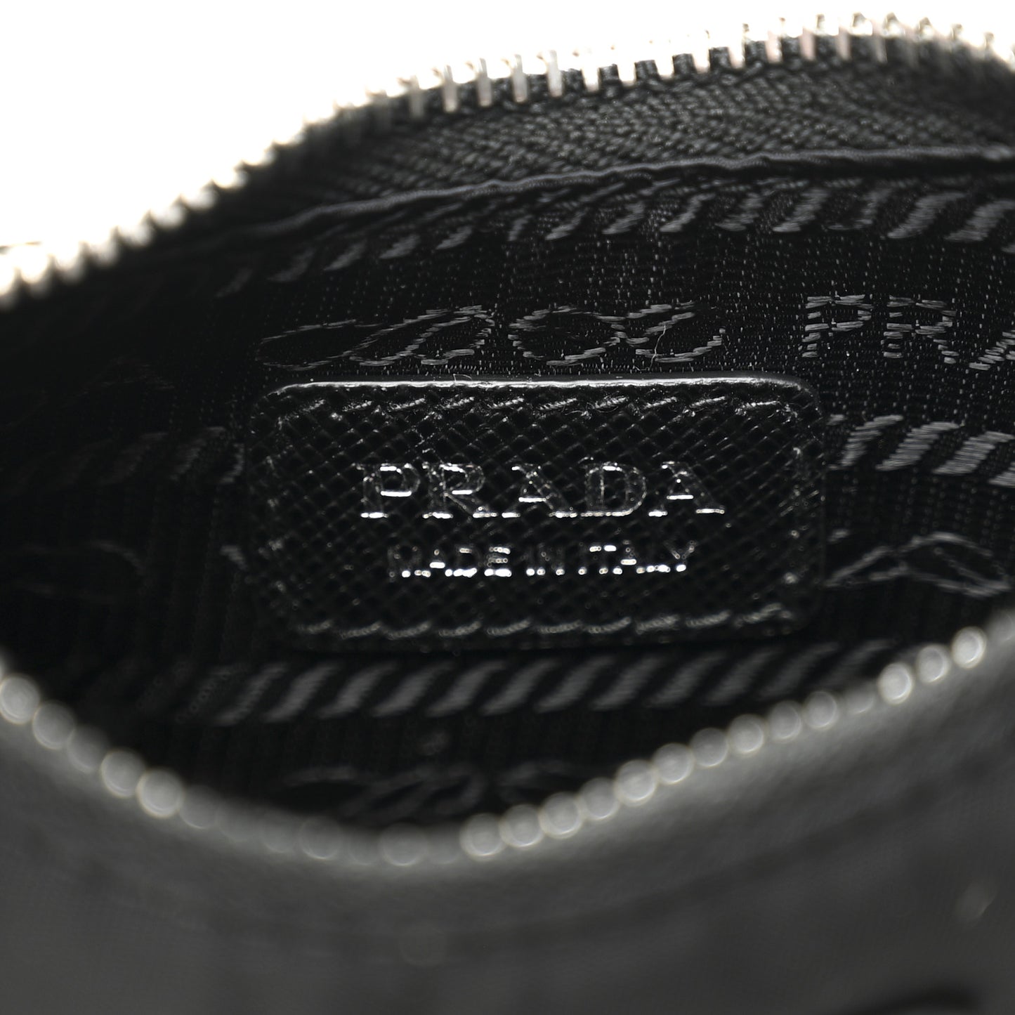 Tessuto Nylon Mini Re-Edition 2000 Shoulder Bag Black