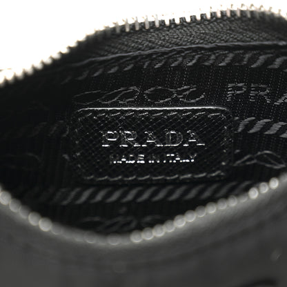 Prada Tessuto Nylon Mini Re-Edition 2000 Shoulder Bag Black 5 of 10