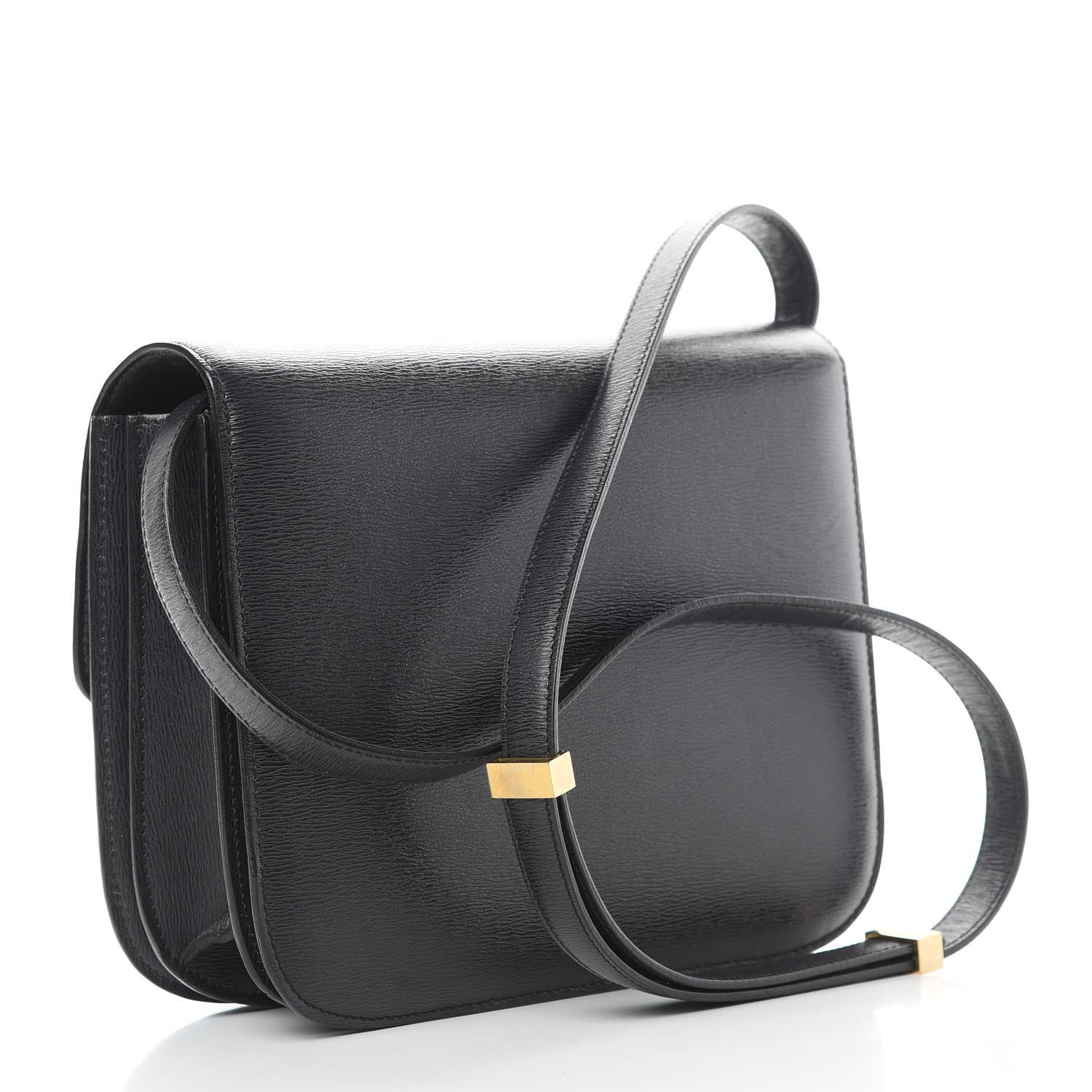 Celine Liege Calfskin Medium Classic Box Bag Black 3 of 12