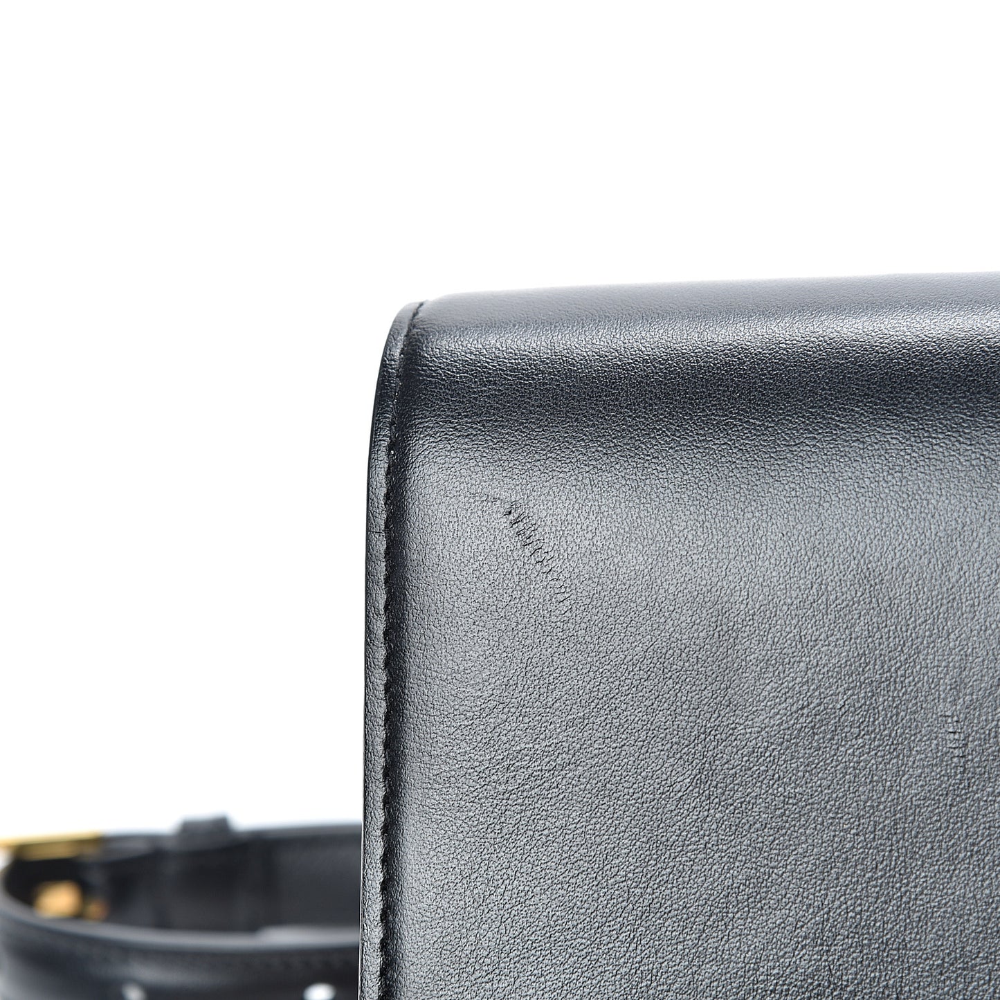 Smooth Calfskin Monogram Kate Belt Bag Black
