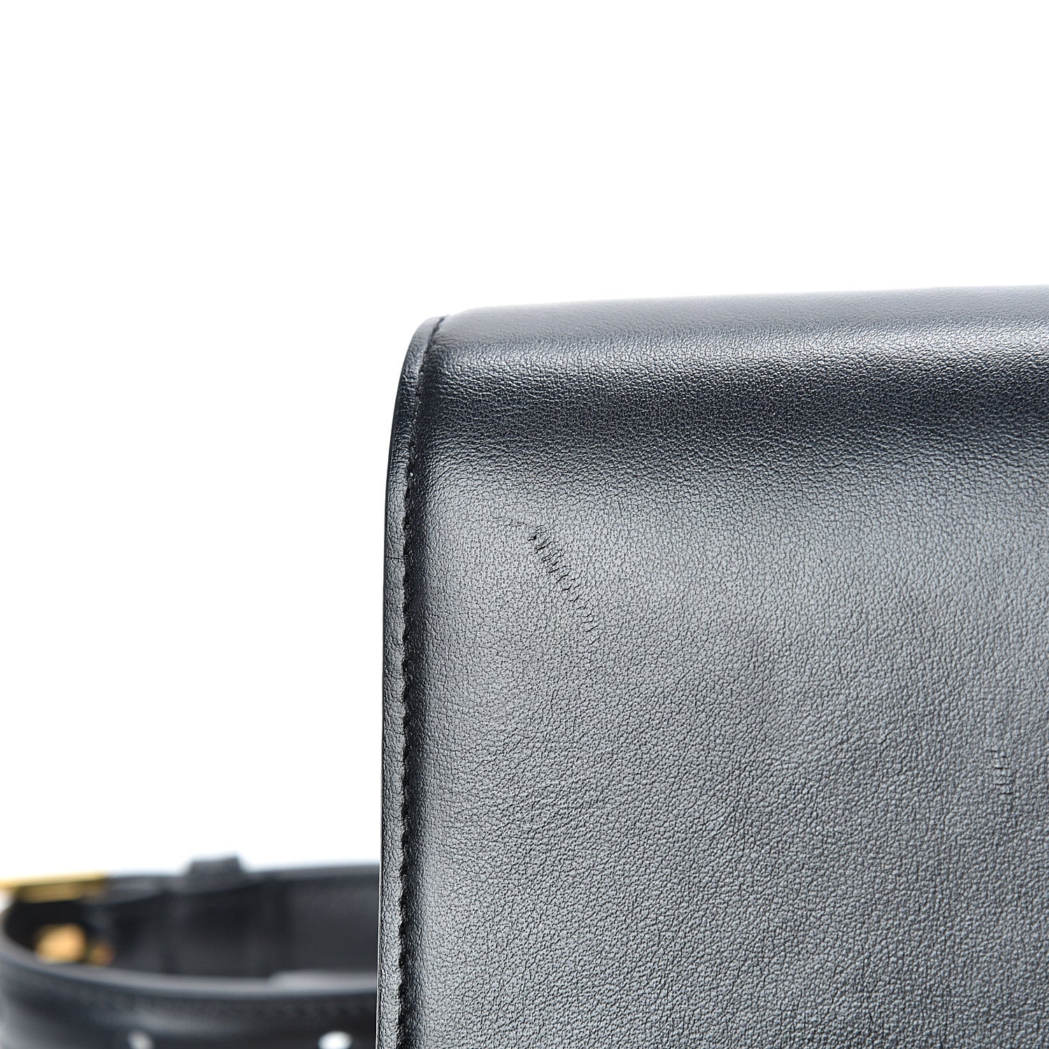 Saint Laurent Smooth Calfskin Monogram Kate Belt Bag Black 12 of 12