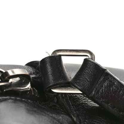 Saint Laurent Calfskin Matelasse Monogram Lou Camera Bag Black 10 of 11