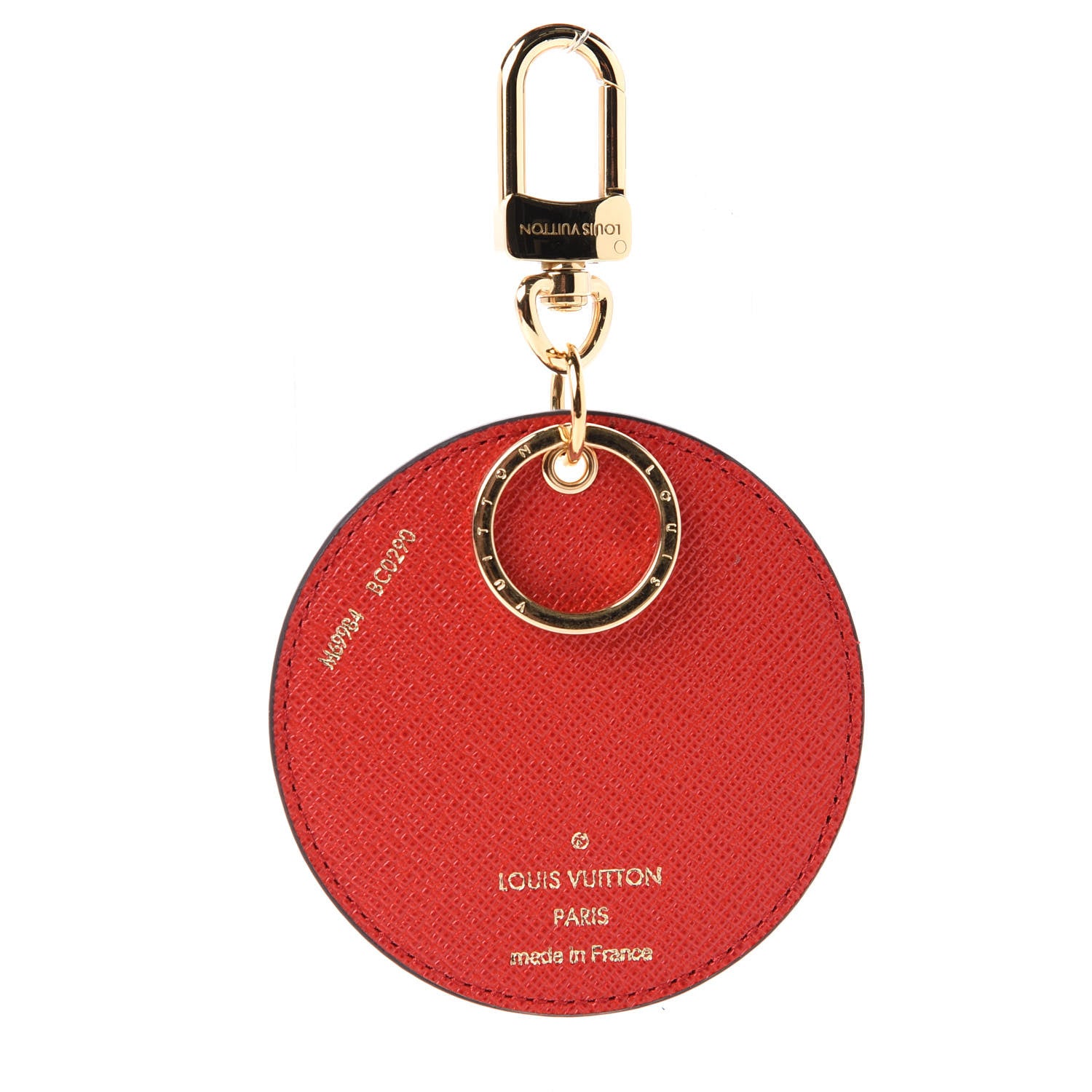 Louis Vuitton Monogram 2020 Christmas Animation Bumper Cars Bag Charm Key Ring Coquelicot 2 of 7