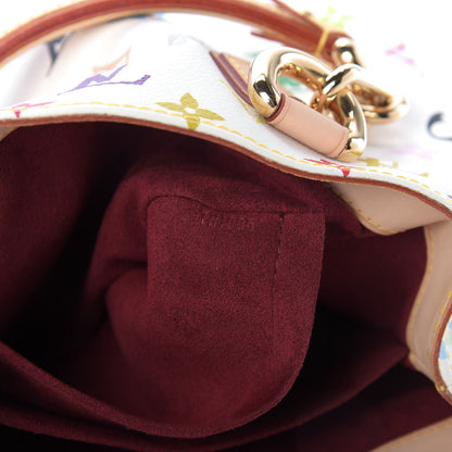 Louis Vuitton Monogram Multicolor Audra White 9 of 10
