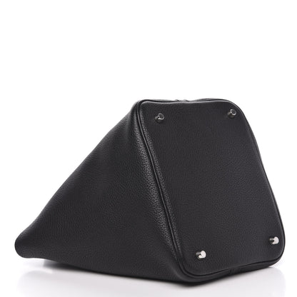 Hermes Taurillon Clemence Picotin Lock 22 MM Black 4 of 9