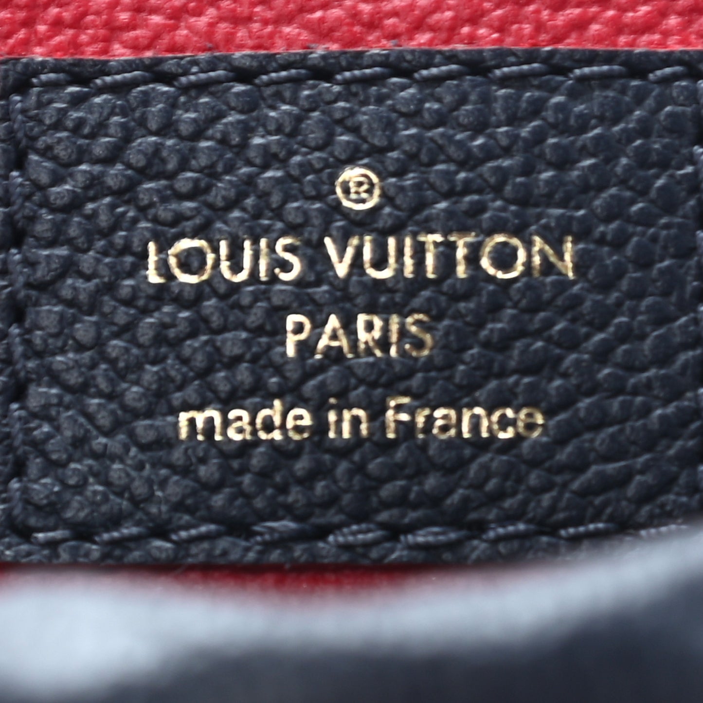 Empreinte Cosmetic Pouch Marine Rouge