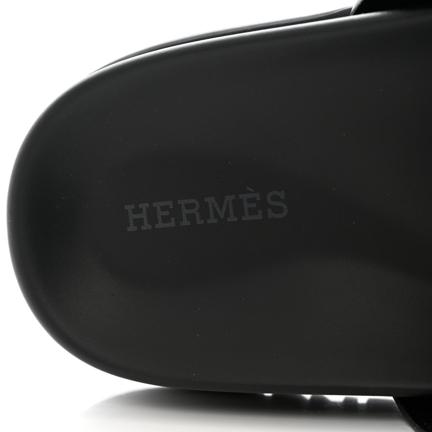 Hermes Calfskin Womens Chypre Sandals 38 Black 7 of 9