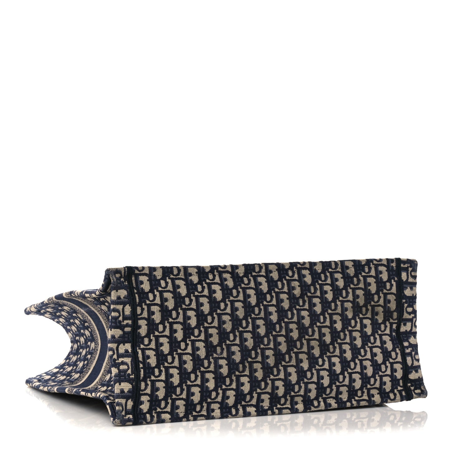 Oblique Large Book Tote Blue Multicolor