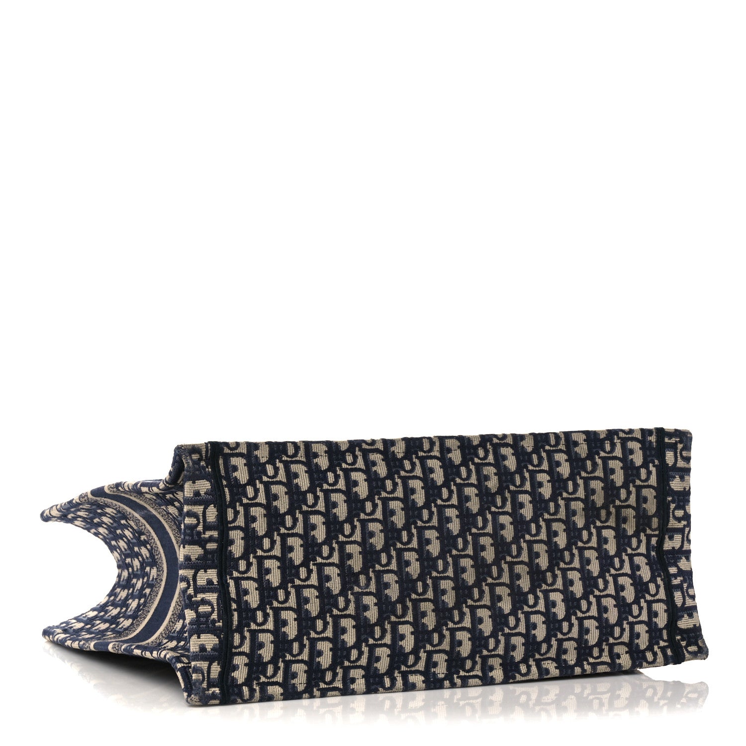 Christian Dior Oblique Large Book Tote Blue Multicolor 4 of 13