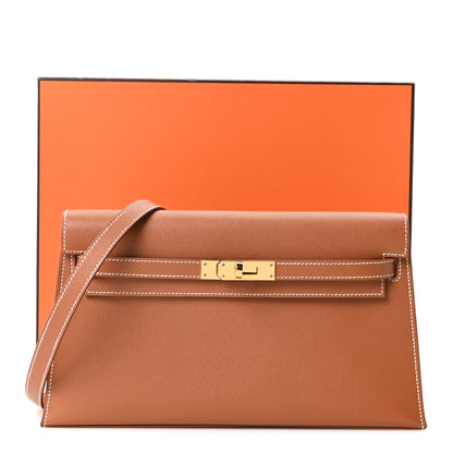 Hermes Madame Calfskin Kelly Elan Gold 11 of 11