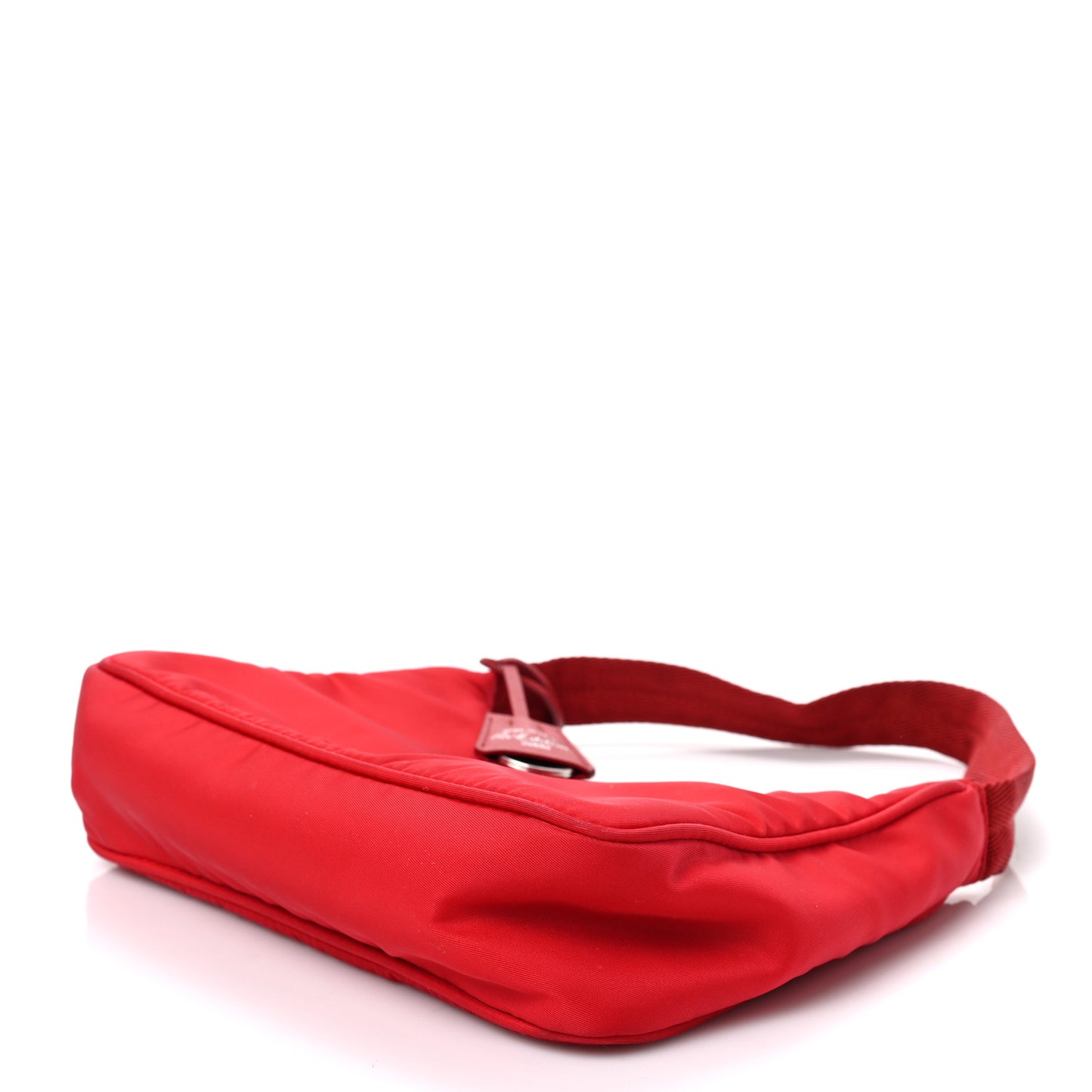 Tessuto Nylon Mini Re-Edition 2000 Bag Rosso