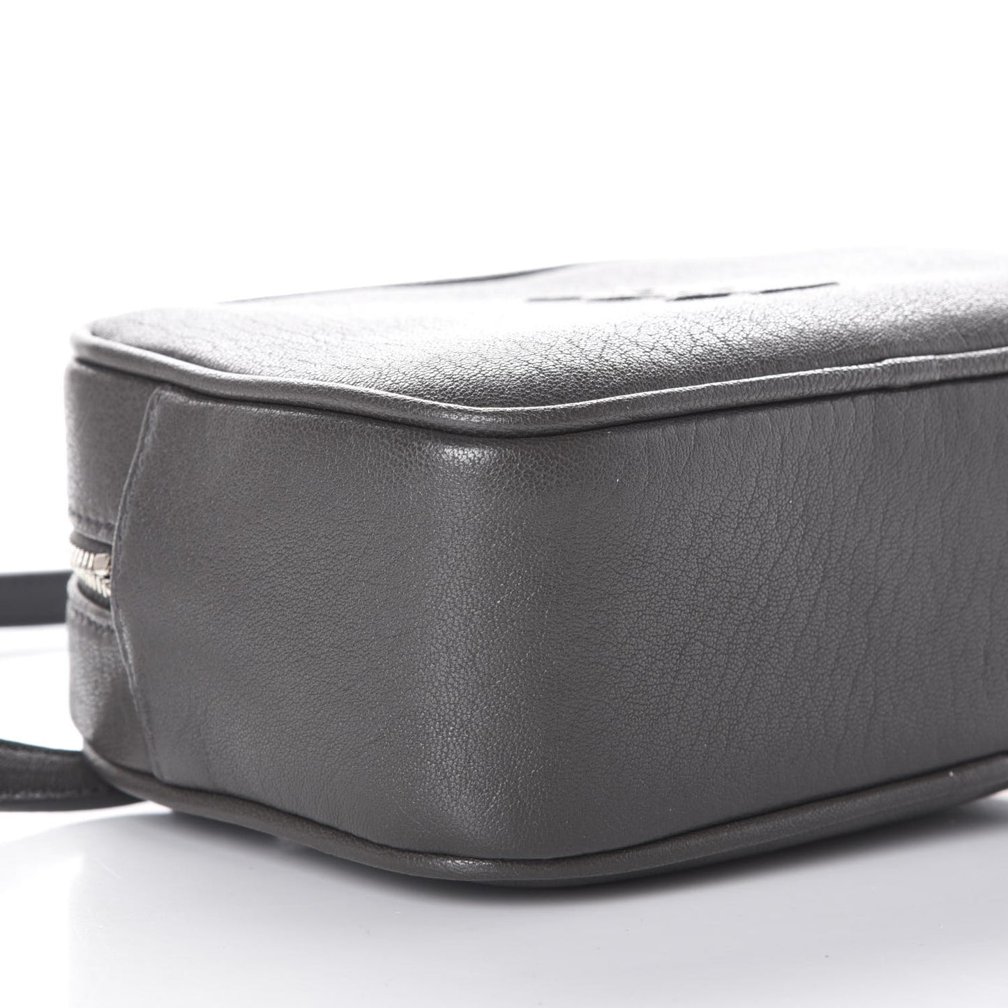 Lambskin Monogram Lou Belt Bag Asphalt