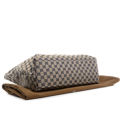 Gucci Monogram Web Large Diaper Tote Navy 4 of 8