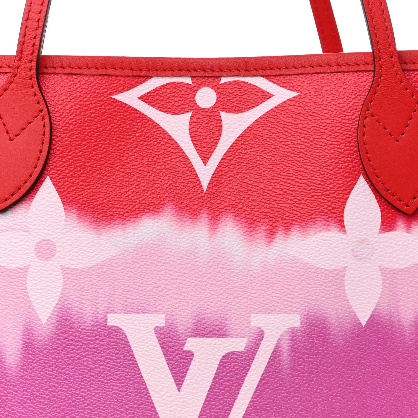 Monogram Escale Neverfull MM Rouge