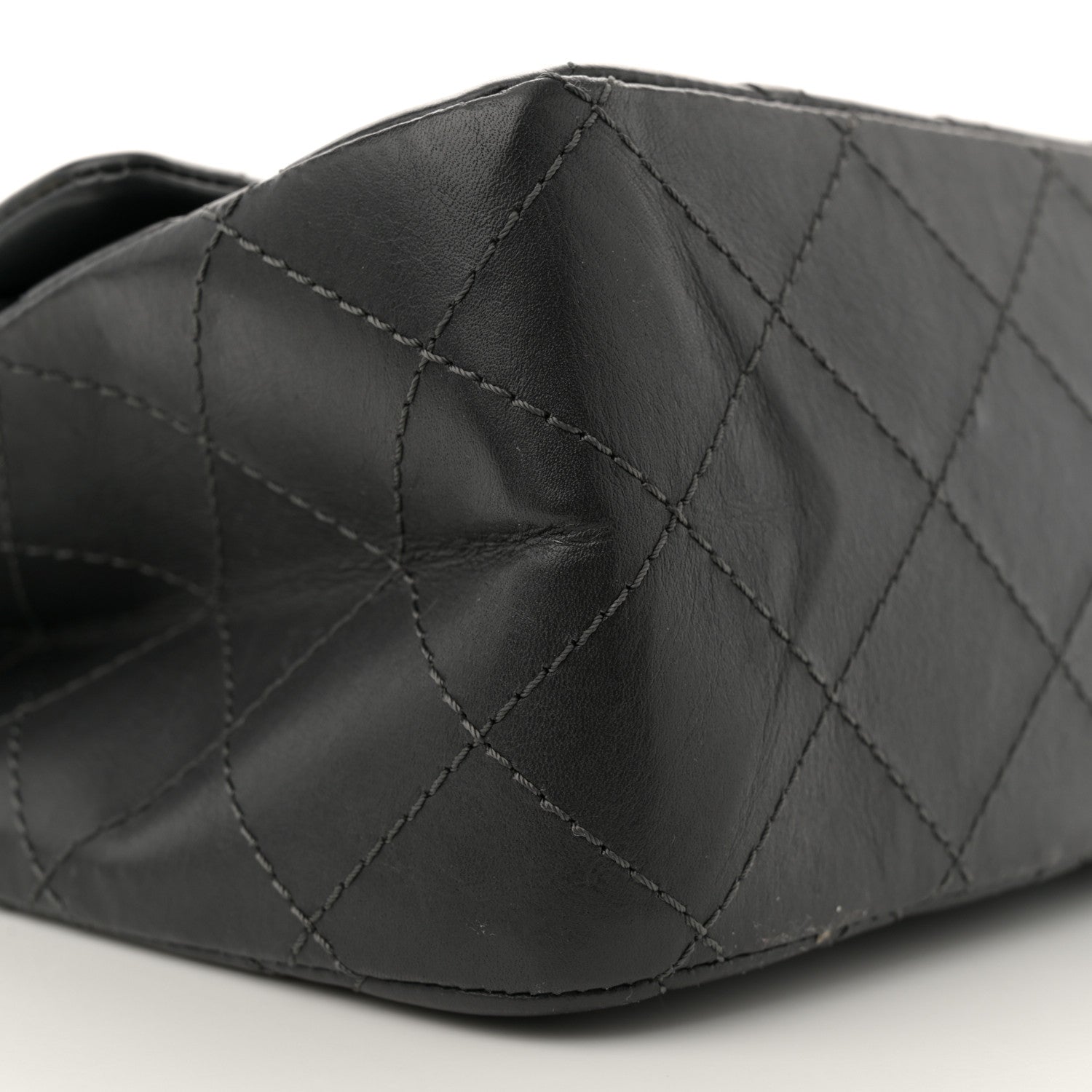 Chanel Aged Calfskin Quilted 2.55 Reissue 227 Flap Dark Grey 9 of 11