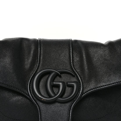 Gucci Goatskin Small GG Monochrome Aphrodite Shoulder Bag Black 8 of 10