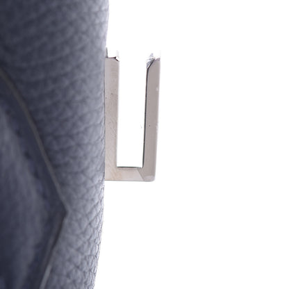 Hermes Togo Swift Officier Birkin 30 Bleu Nuit Vert Cypress 25 of 39