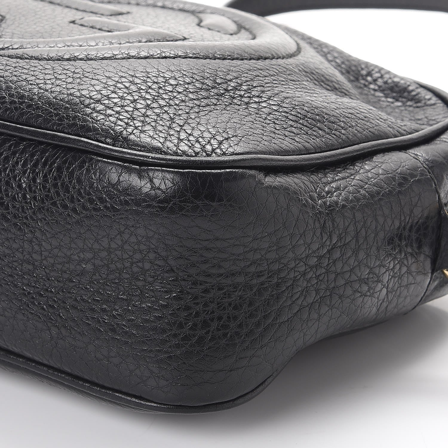 Gucci Pebbled Calfskin Small Soho Disco Bag Black 11 of 11