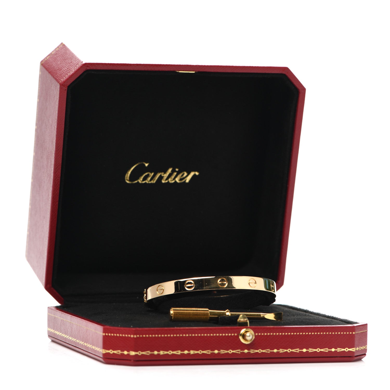 Cartier 18K Yellow Gold LOVE Bracelet 17 6 of 6