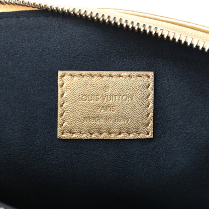 Louis Vuitton Lambskin Embossed Monogram Coussin PM Gold 6 of 8