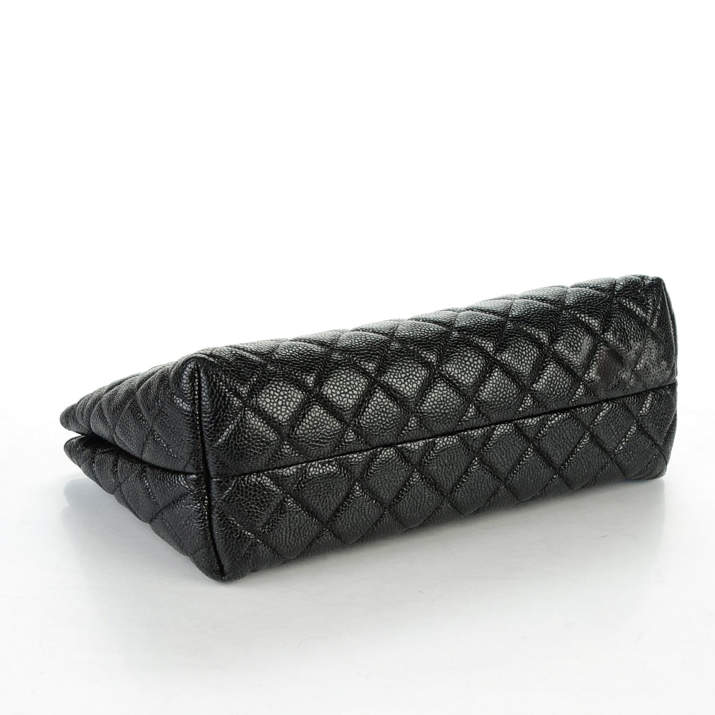 Chanel Caviar Quilted Cosmetic Case Black 4 of 8