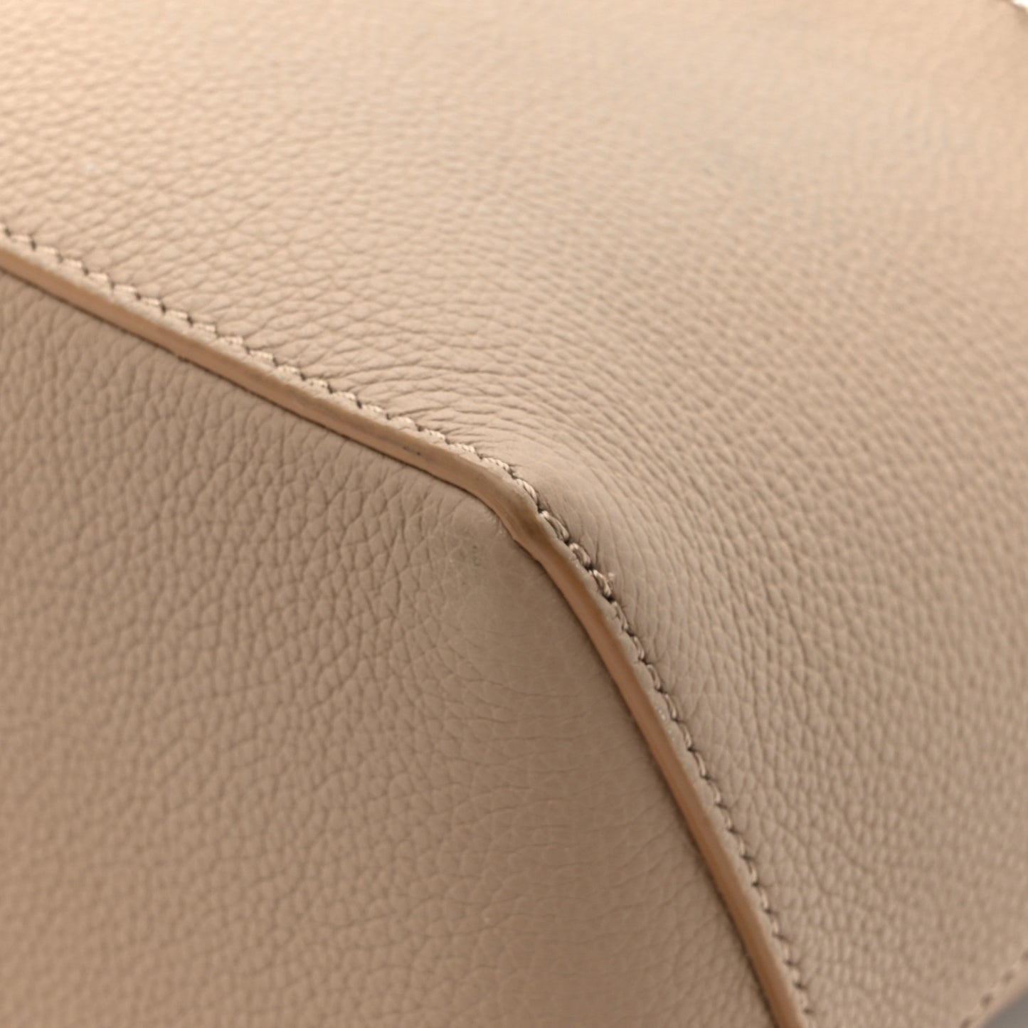 Grained Calfskin Small Puzzle Bag Sand Mink