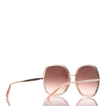 Chloe Nate Sunglasses CE725S Gold Pink 4 of 7
