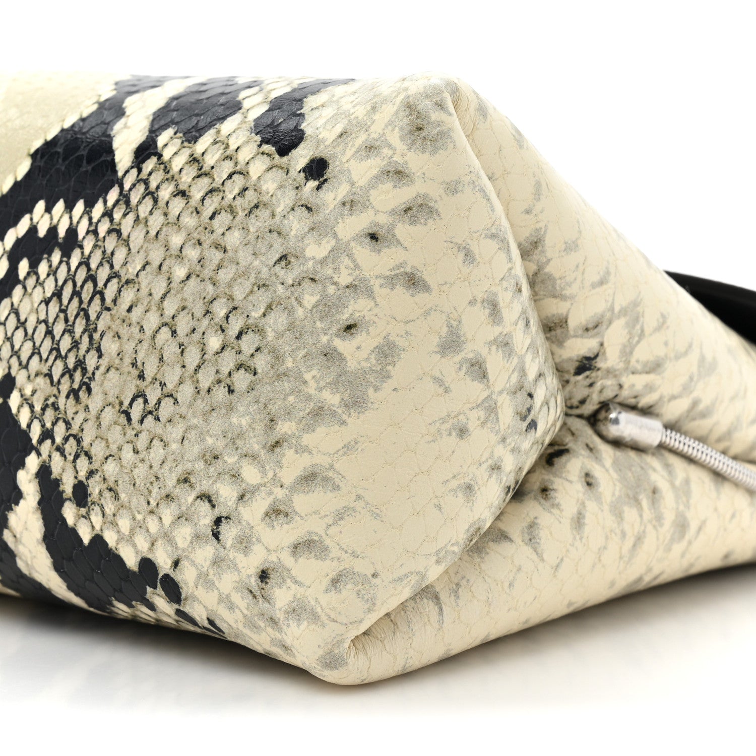 Khaite Calfskin Python Embossed Bobbi Bag Natural 7 of 8
