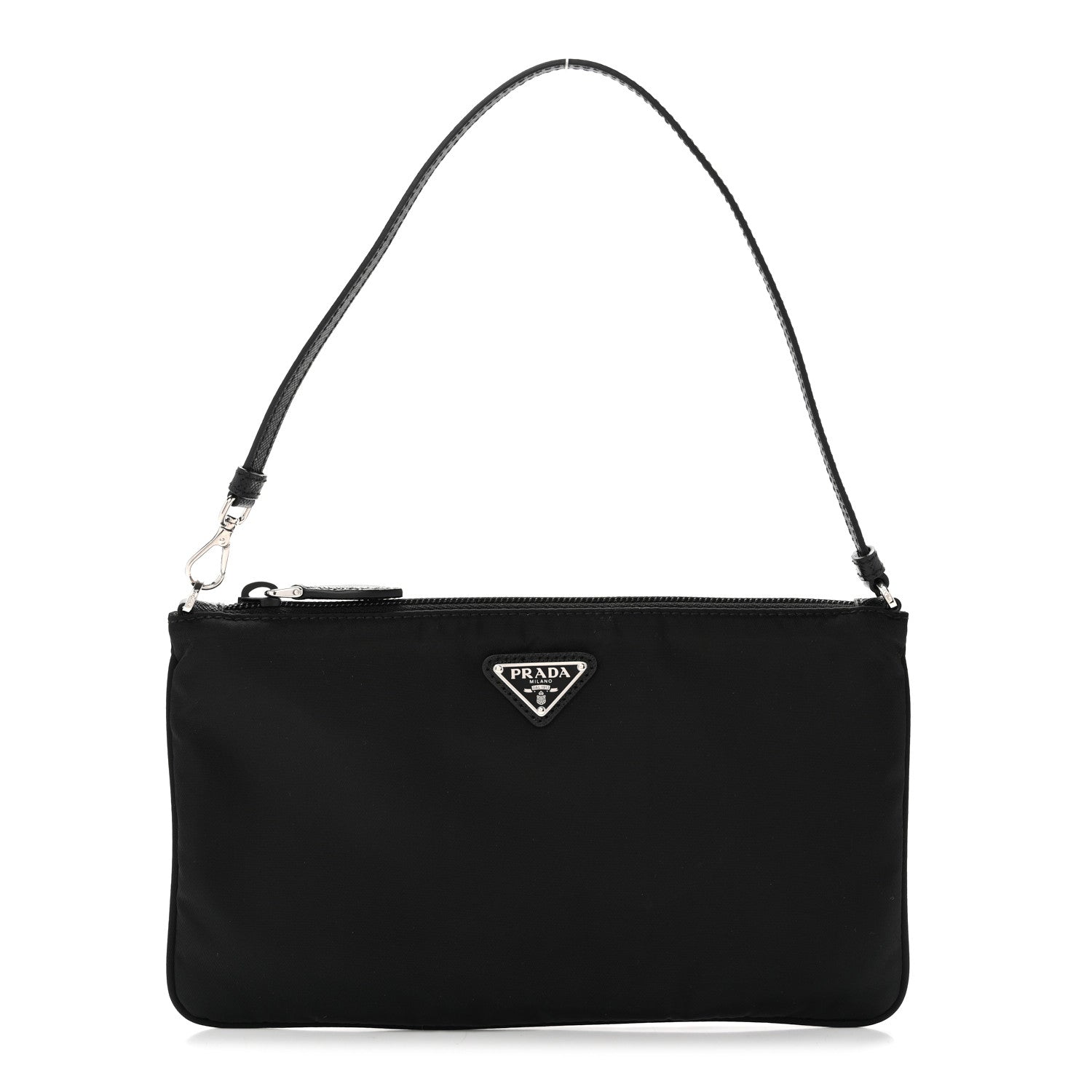 Prada Re-Nylon Vela Pouch Black 1 of 10